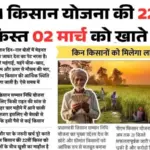 PM Kisan 22nd Installment Date 2026